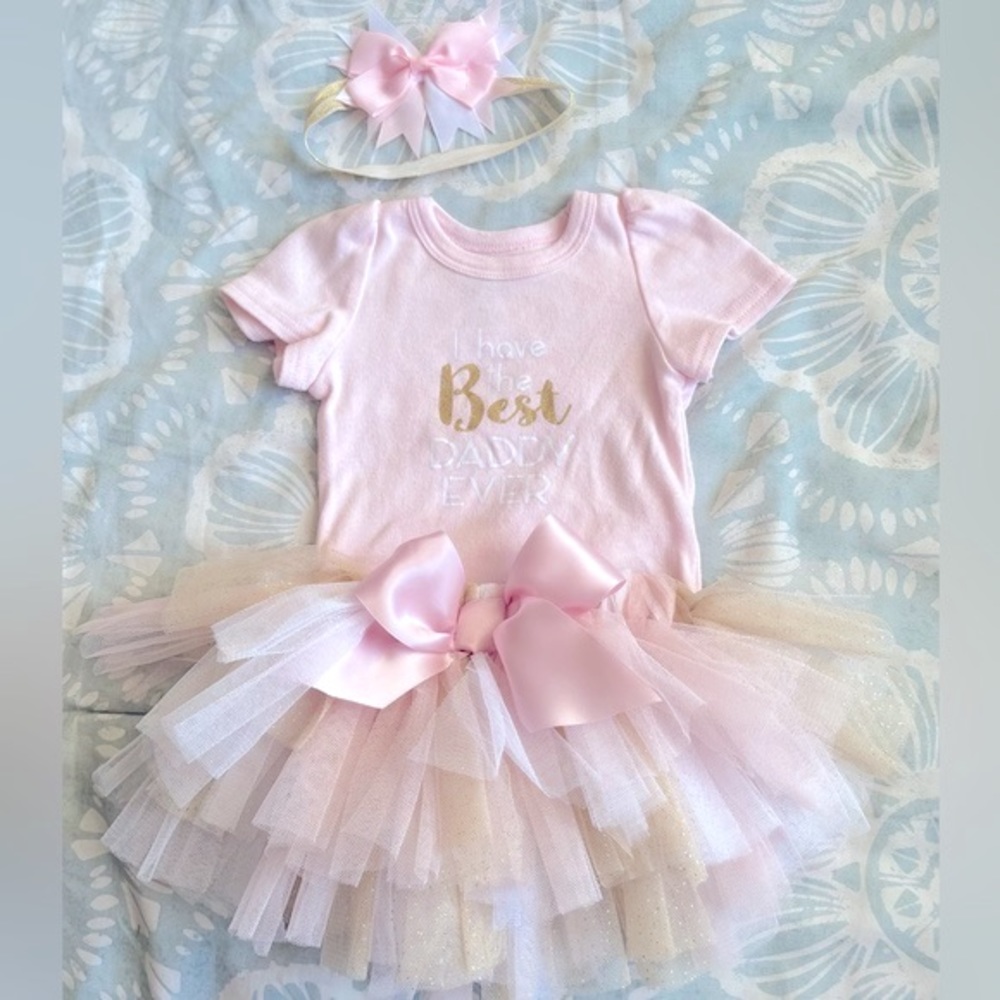 Father’s Day Baby Girl outfit
